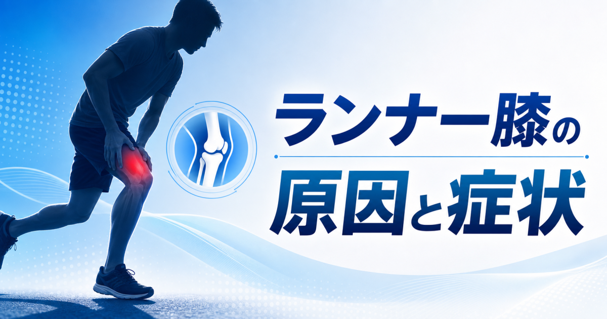 ランニング中の膝の痛みは「ランナー膝」？　原因と症状を解説