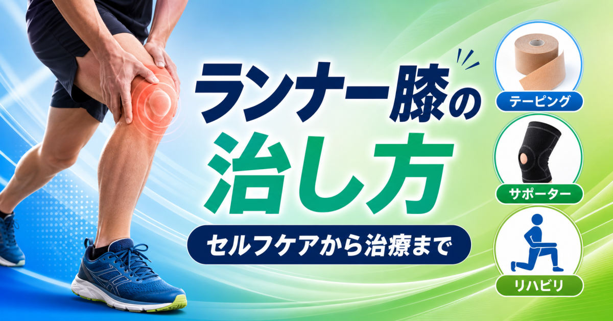 ランナー膝の治し方と予防法｜ランニングを続けるために必要な治療とは